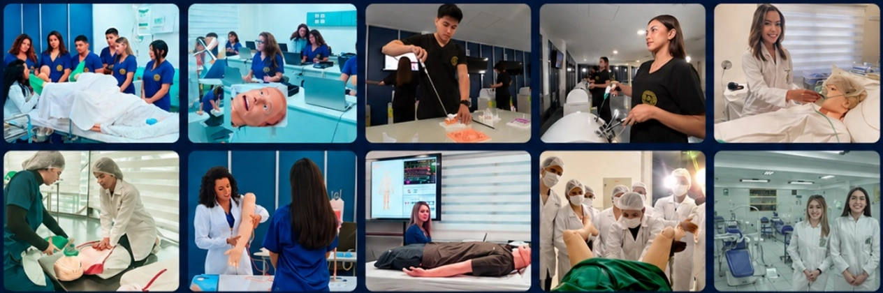 Vida estudiantil en UDABOL: prácticas en laboratorios, simulación clínica, odontología y tecnología